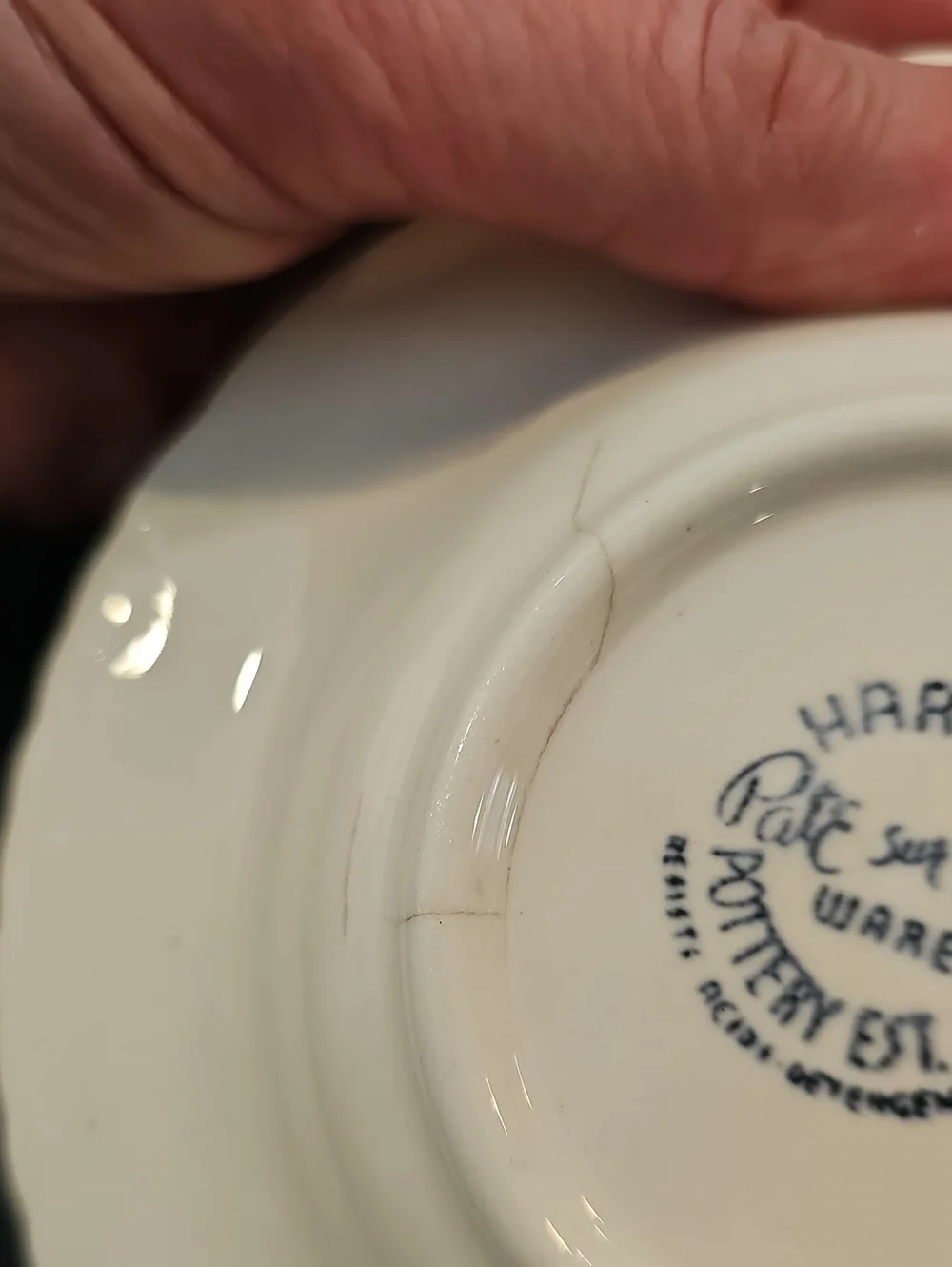Set Of 2 Vintage 1950's MCM Harker Pottery Company Corinthian Green Ashtrays